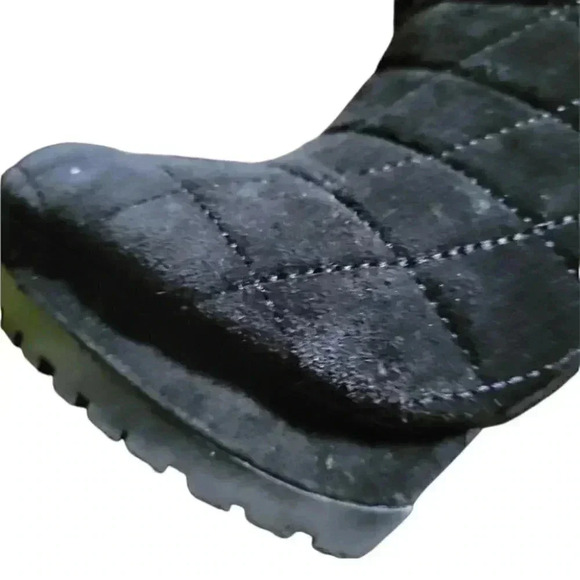 Rocket Dog Black Suede Woman's Shoes sz 8M Platform Sole  4" Heels - Picture 3 of 10